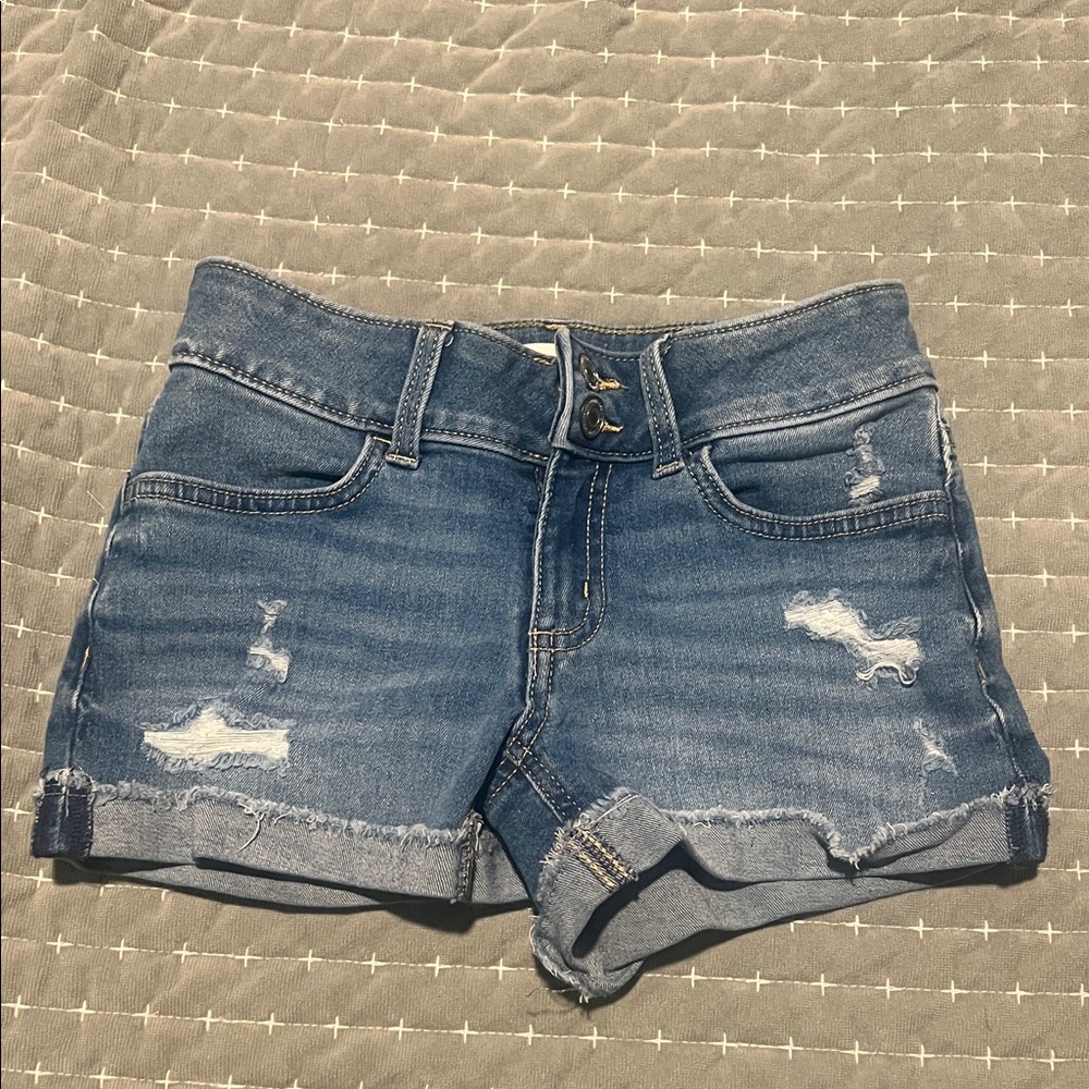 Denim Blue Girl’s Shorts